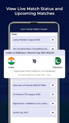 World Cup 2023 Schedule & Live android App screenshot 1